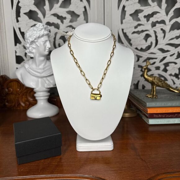 Coach Tabby Handbag Pendant Charm Necklace - Picture 1 of 4
